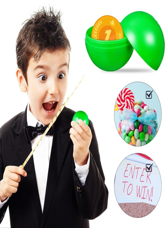 ERINGOGO 25pcs Hollow Plastic Balls Bright Colored Raffle Game Props for Parties Reusable Practical for Celebrations and Events Easy to Open for Notes - Image 5